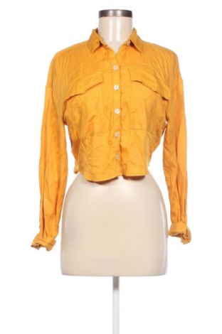 Γυναικείο πουκάμισο Clockhouse, Μέγεθος XS, Χρώμα Κίτρινο, Τιμή 8,50 €