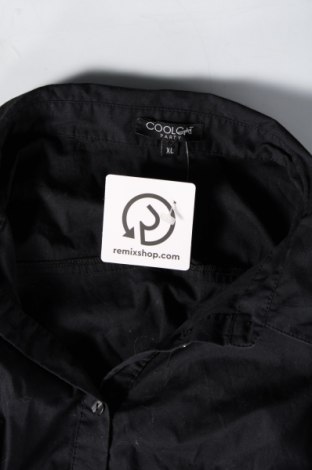 Γυναικείο πουκάμισο CoolCat, Μέγεθος M, Χρώμα Μαύρο, Τιμή 4,21 €