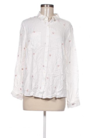 Γυναικείο πουκάμισο Cortefiel, Μέγεθος L, Χρώμα Λευκό, Τιμή 10,52 €