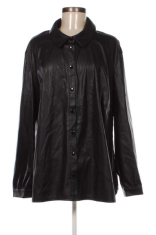 Γυναικείο πουκάμισο Curvy Me, Μέγεθος XXL, Χρώμα Μαύρο, Τιμή 23,63 €