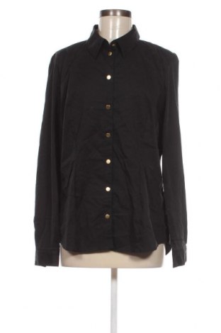 Γυναικείο πουκάμισο Flame, Μέγεθος XL, Χρώμα Μαύρο, Τιμή 15,46 €