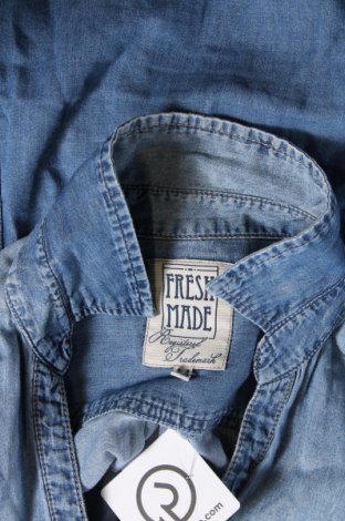Γυναικείο πουκάμισο Fresh Made, Μέγεθος M, Χρώμα Μπλέ, Τιμή 10,78 €