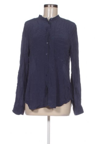 Γυναικείο πουκάμισο Gina Tricot, Μέγεθος L, Χρώμα Μπλέ, Τιμή 6,80 €