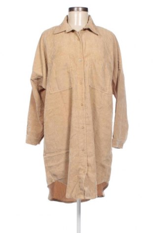 Γυναικείο πουκάμισο Guts & Gusto, Μέγεθος M, Χρώμα  Μπέζ, Τιμή 7,36 €