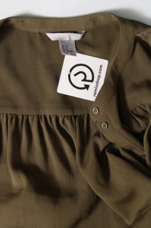 Γυναικείο πουκάμισο H&M, Μέγεθος M, Χρώμα Πράσινο, Τιμή 6,68 €