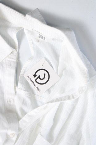 Γυναικείο πουκάμισο Jake*s, Μέγεθος L, Χρώμα Λευκό, Τιμή 10,54 €