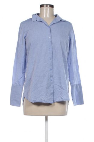 Γυναικείο πουκάμισο KappAhl, Μέγεθος M, Χρώμα Μπλέ, Τιμή 10,76 €