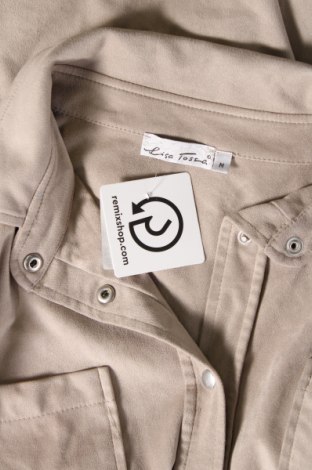 Γυναικείο πουκάμισο Lisa Tossa, Μέγεθος M, Χρώμα Γκρί, Τιμή 4,21 €