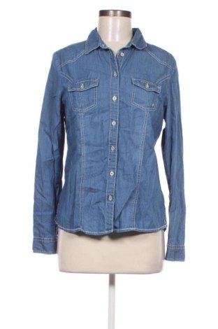 Γυναικείο πουκάμισο Lisa Tossa, Μέγεθος M, Χρώμα Μπλέ, Τιμή 11,57 €