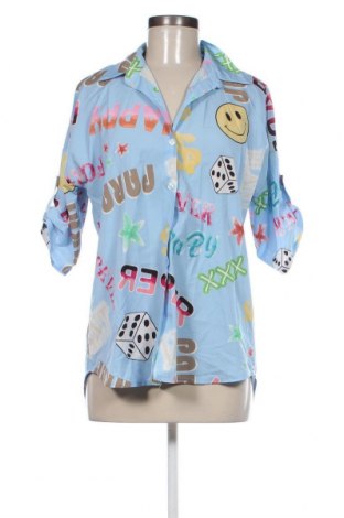 Γυναικείο πουκάμισο Made In Italy, Μέγεθος M, Χρώμα Πολύχρωμο, Τιμή 6,52 €