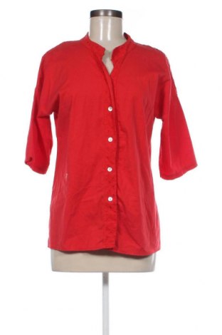 Γυναικείο πουκάμισο Made In Italy, Μέγεθος M, Χρώμα Κόκκινο, Τιμή 11,80 €