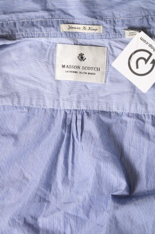 Γυναικείο πουκάμισο Maison Scotch, Μέγεθος S, Χρώμα Μπλέ, Τιμή 21,87 €