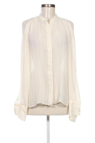 Γυναικείο πουκάμισο Mango, Μέγεθος M, Χρώμα Εκρού, Τιμή 31,96 €