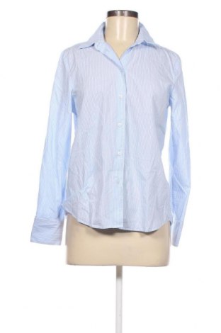Γυναικείο πουκάμισο Mango, Μέγεθος S, Χρώμα Μπλέ, Τιμή 7,46 €