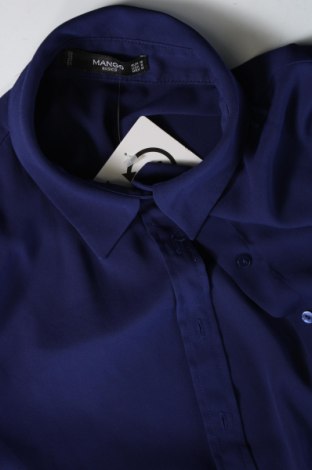 Γυναικείο πουκάμισο Mango, Μέγεθος M, Χρώμα Μπλέ, Τιμή 7,87 €