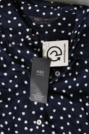 Γυναικείο πουκάμισο Marks & Spencer, Μέγεθος M, Χρώμα Πολύχρωμο, Τιμή 12,78 €