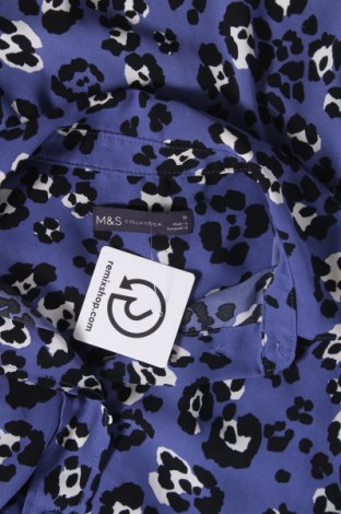 Дамска риза Marks & Spencer, Размер M, Цвят Многоцветен, Цена 14,61 лв.