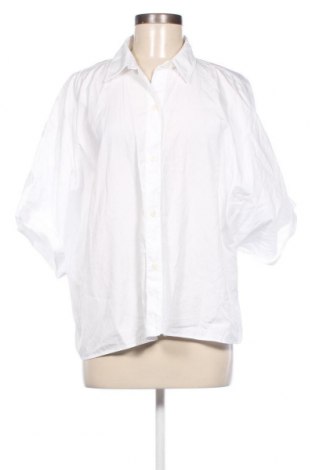 Дамска риза Massimo Dutti, Размер L, Цвят Бял, Цена 48,00 лв.