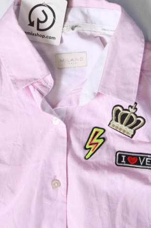 Дамска риза Milano Italy, Размер S, Цвят Розов, Цена 20,46 лв.