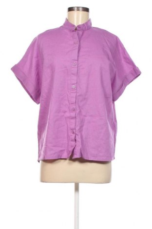Γυναικείο πουκάμισο Nice & Chic, Μέγεθος L, Χρώμα Βιολετί, Τιμή 13,91 €