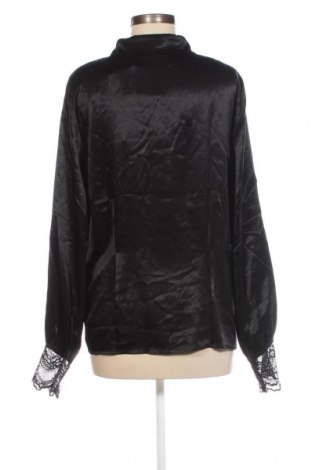 Γυναικείο πουκάμισο Numph, Μέγεθος L, Χρώμα Μαύρο, Τιμή 36,19 €