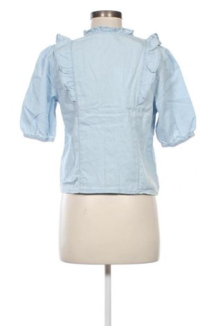 Γυναικείο πουκάμισο ONLY, Μέγεθος S, Χρώμα Μπλέ, Τιμή 9,48 €