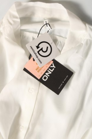 Γυναικείο πουκάμισο ONLY, Μέγεθος M, Χρώμα Λευκό, Τιμή 8,30 €