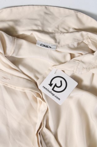 Γυναικείο πουκάμισο ONLY, Μέγεθος M, Χρώμα  Μπέζ, Τιμή 5,83 €