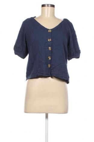 Γυναικείο πουκάμισο ONLY, Μέγεθος S, Χρώμα Μπλέ, Τιμή 16,32 €