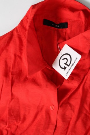 Γυναικείο πουκάμισο Oui, Μέγεθος XS, Χρώμα Κόκκινο, Τιμή 13,36 €