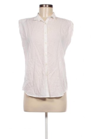 Γυναικείο πουκάμισο Pieces, Μέγεθος M, Χρώμα Εκρού, Τιμή 5,83 €
