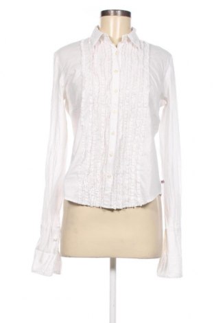 Γυναικείο πουκάμισο Polo Jeans Company by Ralph Lauren, Μέγεθος M, Χρώμα Λευκό, Τιμή 12,54 €