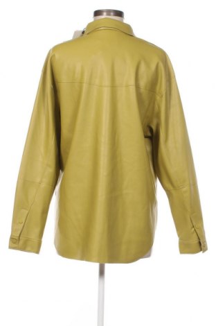 Дамска риза Pull&Bear, Размер M, Цвят Зелен, Цена 21,60 лв.