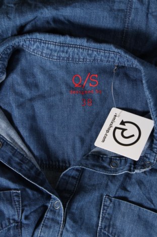Γυναικείο πουκάμισο Q/S by S.Oliver, Μέγεθος M, Χρώμα Μπλέ, Τιμή 5,26 €