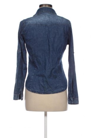 Γυναικείο πουκάμισο Regular Denim, Μέγεθος M, Χρώμα Μπλέ, Τιμή 7,29 €