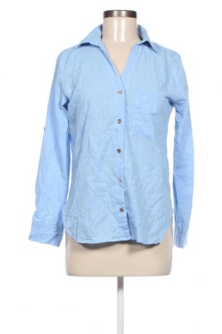 Γυναικείο πουκάμισο SHEIN, Μέγεθος S, Χρώμα Μπλέ, Τιμή 4,64 €