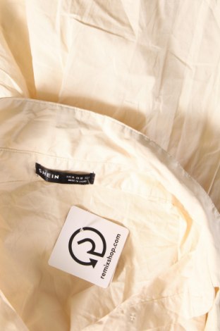 Γυναικείο πουκάμισο SHEIN, Μέγεθος M, Χρώμα Εκρού, Τιμή 15,46 €