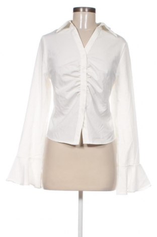 Γυναικείο πουκάμισο SHEIN, Μέγεθος M, Χρώμα Λευκό, Τιμή 12,37 €
