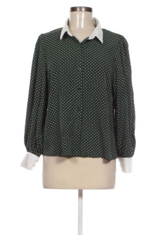 Γυναικείο πουκάμισο SHEIN, Μέγεθος L, Χρώμα Πράσινο, Τιμή 8,50 €
