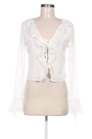 Γυναικείο πουκάμισο SHEIN, Μέγεθος S, Χρώμα Λευκό, Τιμή 5,41 €
