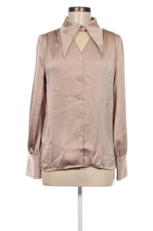 Γυναικείο πουκάμισο SHEIN, Μέγεθος XS, Χρώμα  Μπέζ, Τιμή 8,29 €
