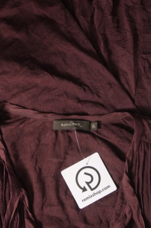 Γυναικείο πουκάμισο Sandwich_, Μέγεθος XL, Χρώμα Βιολετί, Τιμή 13,36 €