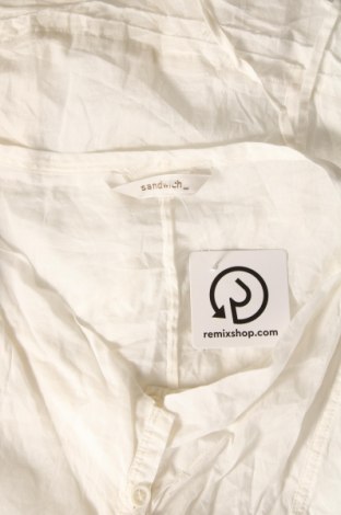 Γυναικείο πουκάμισο Sandwich_, Μέγεθος M, Χρώμα Λευκό, Τιμή 14,85 €