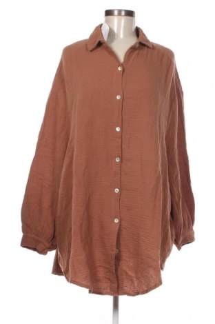 Γυναικείο πουκάμισο Sassy Classy, Μέγεθος M, Χρώμα Καφέ, Τιμή 21,83 €