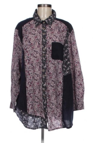 Γυναικείο πουκάμισο Ulla Popken, Μέγεθος XXL, Χρώμα Πολύχρωμο, Τιμή 17,00 €