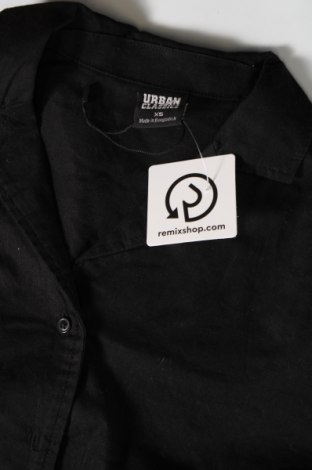 Γυναικείο πουκάμισο Urban Classics, Μέγεθος XS, Χρώμα Μαύρο, Τιμή 10,72 €