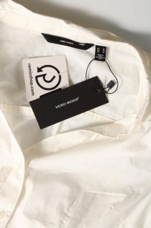 Γυναικείο πουκάμισο Vero Moda, Μέγεθος M, Χρώμα Εκρού, Τιμή 10,67 €