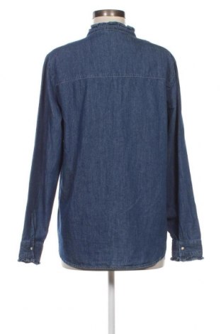 Γυναικείο πουκάμισο Vero Moda, Μέγεθος L, Χρώμα Μπλέ, Τιμή 11,86 €