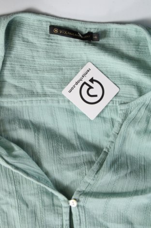 Γυναικείο πουκάμισο Vix Paula Hermanny, Μέγεθος L, Χρώμα Πράσινο, Τιμή 51,48 €