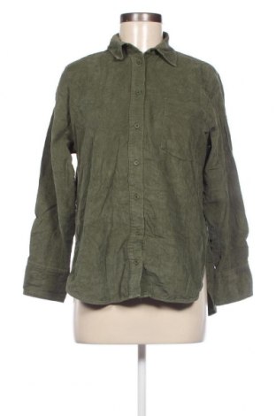 Дамска риза Zara, Размер XS, Цвят Зелен, Цена 7,02 лв.